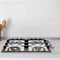 30 In. Gas Cooktop With 4 Brass Burners