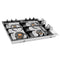 30 In. Gas Cooktop With 4 Brass Burners