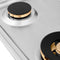 30 In. Gas Cooktop With 4 Brass Burners