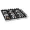 36 In. Gas Cooktop With 6 Brass Burners