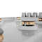 36 In. Gas Cooktop With 6 Brass Burners