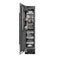 18 In. 8.6 Cu. Ft. Left Hinge Column Freezer In Black Stainless Steel With Graphite Gray Interior