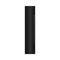 18 In. 8.6 Cu. Ft. Left Hinge Column Freezer In Black Stainless Steel With Graphite Gray Interior