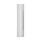 18 In. 8.6 Cu. Ft. Left Hinge Column Freezer In Satin Stainless Steel With Graphite Gray Interior
