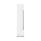 18 In. 8.6 Cu. Ft. Left Hinge Column Freezer In White Matte With Graphite Gray Interior