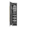 Autograph Edition 18 In. 8.6 Cu. Ft. Left Hinge Column Freezer In Stainless Steel With Graphite Gray Interior And Polished Gold Accents