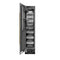 Autograph Edition 18 In. 8.6 Cu. Ft. Left Hinge Column Freezer In Black Stainless Steel With Graphite Gray Interior And Champagne Bronze Accents