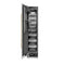 Autograph Edition 18 In. 8.6 Cu. Ft. Left Hinge Column Freezer In Satin Stainless Steel With Graphite Gray Interior And Champagne Bronze Accents