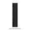 18 In. 8.6 Cu. Ft. Right Hinge Column Freezer In Black Stainless Steel With Graphite Gray Interior
