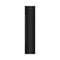 18 In. 8.6 Cu. Ft. Right Hinge Column Freezer In Black Stainless Steel With Graphite Gray Interior