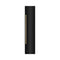 Autograph Edition 18 In. 8.6 Cu. Ft. Right Hinge Column Freezer In Black Stainless Steel With Graphite Gray Interior And Champagne Bronze Accents
