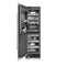 24 In. 12.4 Cu. Ft. Column Freezer In White Matte With Graphite Gray Interior