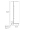 Autograph Edition 24 In. 12.4 Cu. Ft. Column Freezer In Stainless Steel With Graphite Gray Interior And Polished Gold Accents