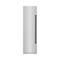 Autograph Edition 24 In. 12.4 Cu. Ft. Column Freezer In Stainless Steel With Graphite Gray Interior And Matte Black Accents