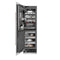Autograph Edition 24 In. 12.4 Cu. Ft. Column Freezer In Satin Stainless Steel With Graphite Gray Interior And Champagne Bronze Accents