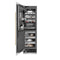 Autograph Edition 24 In. 12.4 Cu. Ft. Column Freezer In White Matte With Graphite Gray Interior And Champagne Bronze Accents