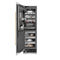 Autograph Edition 24 In. 12.4 Cu. Ft. Column Freezer In White Matte With Graphite Gray Interior And Polished Gold Accents
