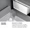 Autograph Edition 24 In. 12.4 Cu. Ft. Column Freezer In White Matte With Graphite Gray Interior And Matte Black Accents