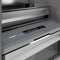 24 In. 12.5 Cu. Ft. Column Refrigerator In Stainless Steel With Graphite Gray Interior