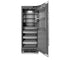 30 In. 16.7 Cu. Ft. Column Refrigerator In Satin Stainless Steel With Graphite Gray Interior