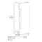 30 In. 16.7 Cu. Ft. Column Refrigerator In Satin Stainless Steel With Graphite Gray Interior