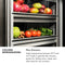 30 In. 16.7 Cu. Ft. Column Refrigerator In Satin Stainless Steel With Graphite Gray Interior