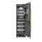 Autograph Edition 24 In. 12.5 Cu. Ft. Column Refrigerator In Stainless Steel With Graphite Gray Interior And Champagne Bronze Accents