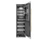 Autograph Edition 24 In. 12.5 Cu. Ft. Column Refrigerator In Stainless Steel With Graphite Gray Interior And Polished Gold Accents