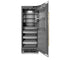 Autograph Edition 30 In. 16.7 Cu. Ft. Column Refrigerator In Stainless Steel With Graphite Gray Interior And Champagne Bronze Accents