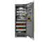 Autograph Edition 30 In. 16.7 Cu. Ft. Column Refrigerator In Stainless Steel With Graphite Gray Interior And Champagne Bronze Accents