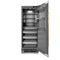 Autograph Edition 30 In. 16.7 Cu. Ft. Column Refrigerator In Stainless Steel With Graphite Gray Interior And Polished Gold Accents