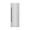 Autograph Edition 30 In. 16.7 Cu. Ft. Column Refrigerator In Stainless Steel With Graphite Gray Interior And Matte Black Accents