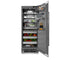 Autograph Edition 30 In. 16.7 Cu. Ft. Column Refrigerator In Stainless Steel With Graphite Gray Interior And Matte Black Accents