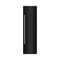 Autograph Edition 24 In. 12.5 Cu. Ft. Column Refrigerator In Black Stainless Steel With Graphite Gray Interior And Champagne Bronze Accents