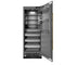 Autograph Edition 30 In. 16.7 Cu. Ft. Column Refrigerator In Black Stainless Steel With Graphite Gray Interior And Champagne Bronze Accents