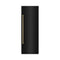 Autograph Edition 30 In. 16.7 Cu. Ft. Column Refrigerator In Black Stainless Steel With Graphite Gray Interior And Champagne Bronze Accents