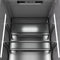 Autograph Edition 24 In. 12.5 Cu. Ft. Column Refrigerator In Satin Stainless Steel With Graphite Gray Interior And Champagne Bronze Accents