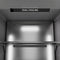 Autograph Edition 24 In. 12.5 Cu. Ft. Column Refrigerator In Satin Stainless Steel With Graphite Gray Interior And Matte Black Accents