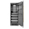 Autograph Edition 30 In. 16.7 Cu. Ft. Column Refrigerator In Satin Stainless Steel With Graphite Gray Interior And Champagne Bronze Accents