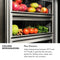 Autograph Edition 30 In. 16.7 Cu. Ft. Column Refrigerator In Satin Stainless Steel With Graphite Gray Interior And Matte Black Accents