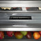 Autograph Edition 30 In. 16.7 Cu. Ft. Column Refrigerator In Satin Stainless Steel With Graphite Gray Interior And Matte Black Accents
