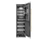 Autograph Edition 24 In. 12.5 Cu. Ft. Column Refrigerator In White Matte With Graphite Gray Interior And Polished Gold Accents