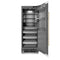 Autograph Edition 30 In. 16.7 Cu. Ft. Column Refrigerator In White Matte With Graphite Gray Interior And Champagne Bronze Accents
