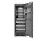 Autograph Edition 30 In. 16.7 Cu. Ft. Column Refrigerator In White Matte With Graphite Gray Interior And Polished Gold Accents