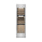 24 In. 12.4 Cu. Ft. Triple Zone 100 Bottle Column Wine Cooler In Stainless Steel