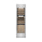24 In. 12.4 Cu. Ft. Triple Zone 100 Bottle Column Wine Cooler In Stainless Steel
