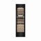 24 In. 12.4 Cu. Ft. Triple Zone 100 Bottle Column Wine Cooler In Black Stainless Steel