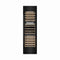24 In. 12.4 Cu. Ft. Triple Zone 100 Bottle Column Wine Cooler In Black Stainless Steel