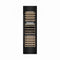 24 In. 12.4 Cu. Ft. Triple Zone 100 Bottle Column Wine Cooler In Black Stainless Steel