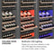 18 In. 9.0 Cu. Ft. Triple Zone 68 Bottle Left Hinge Column Wine Cooler In Stainless Steel